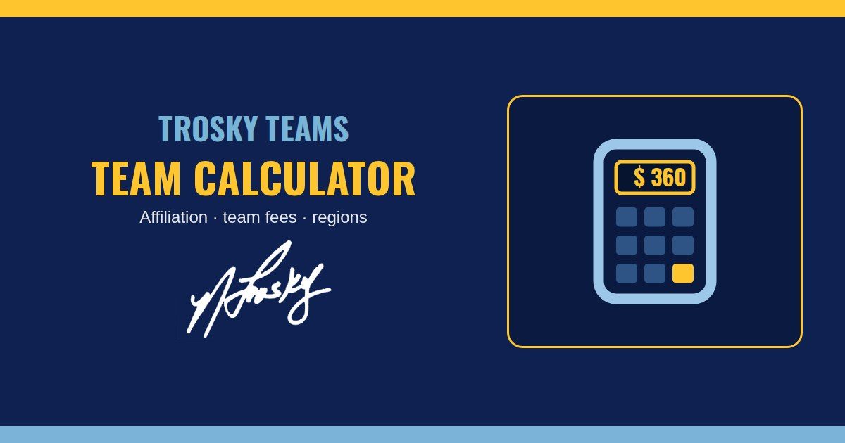 Team Calculator link card