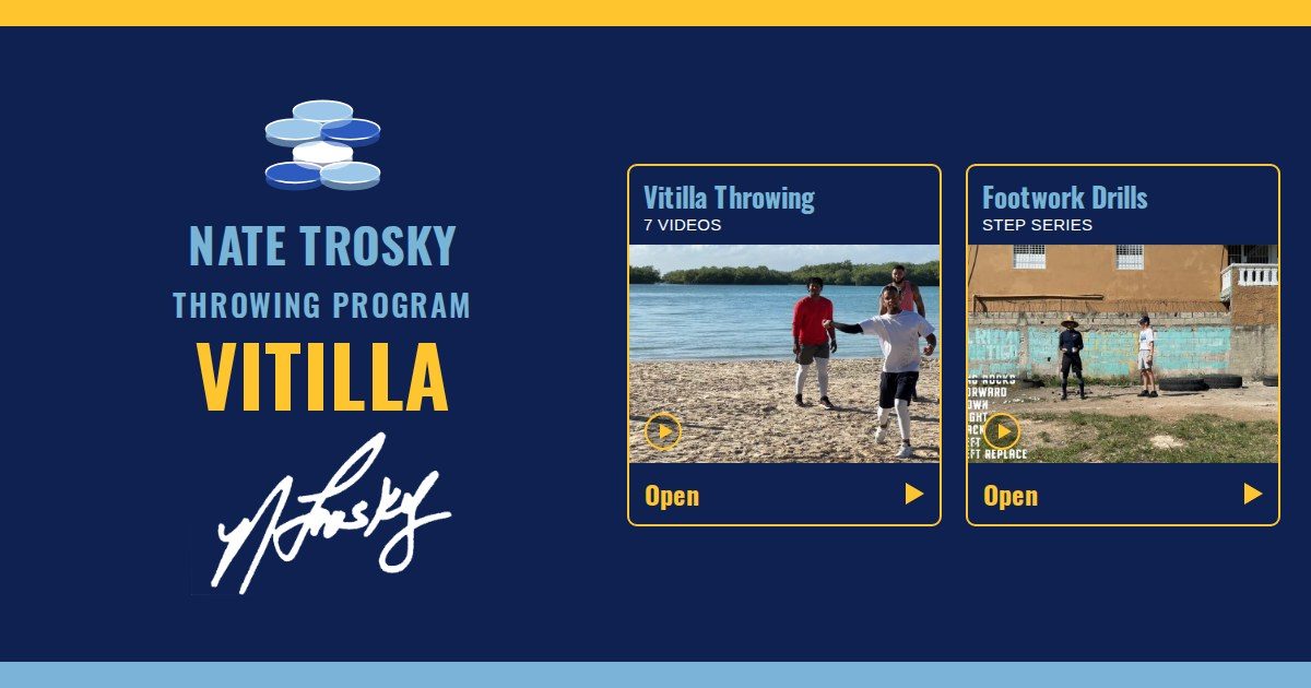 Vitilla Throwing link card